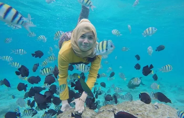 Pulau tempat wisata Aceh yang memiliki luas kurang lebih sekitar 26 Hektar ini, kini menjadi salah satu Destinasi wisata Internasional