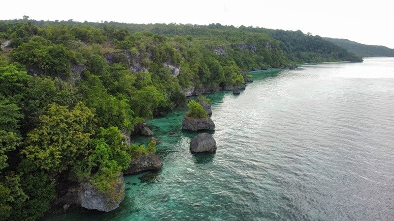 keindahan pulau tomia wakatobi