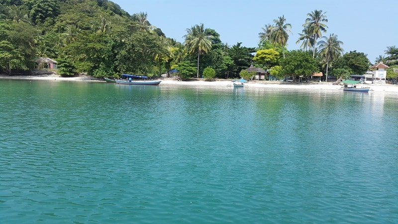 Cantiknya Pulau Tangkil
