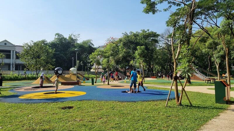fasilitas di tebet eco park