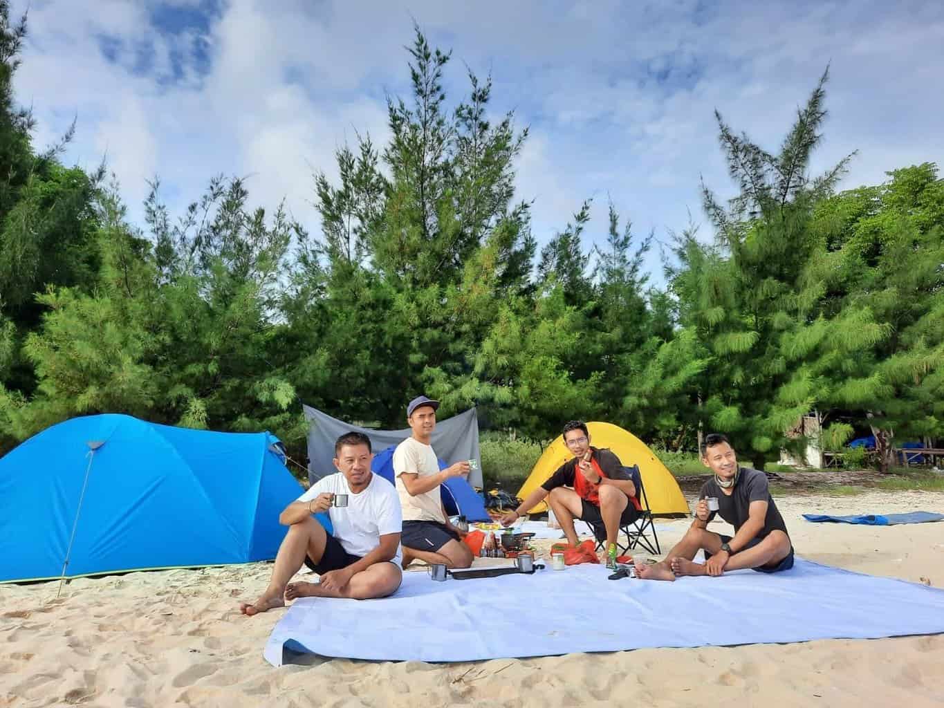 camping di pulau tabuhan