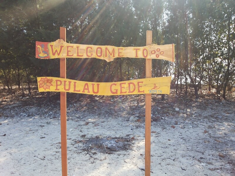 welcome to pulau gede