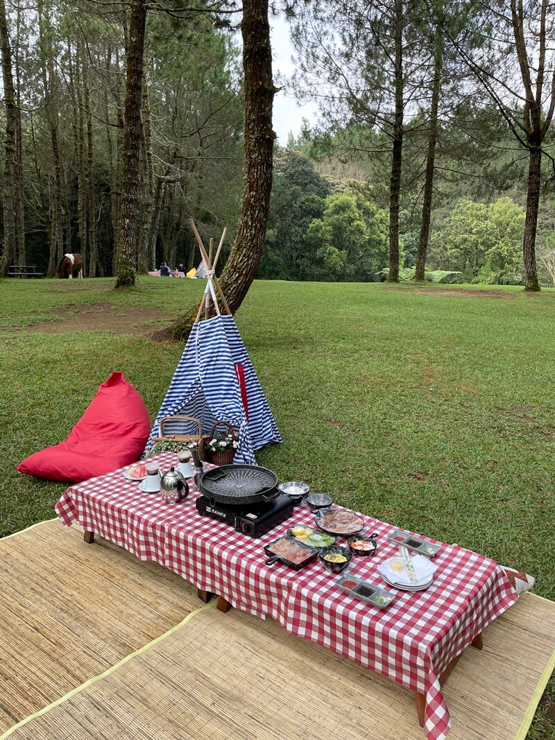 spot piknik yang cantik