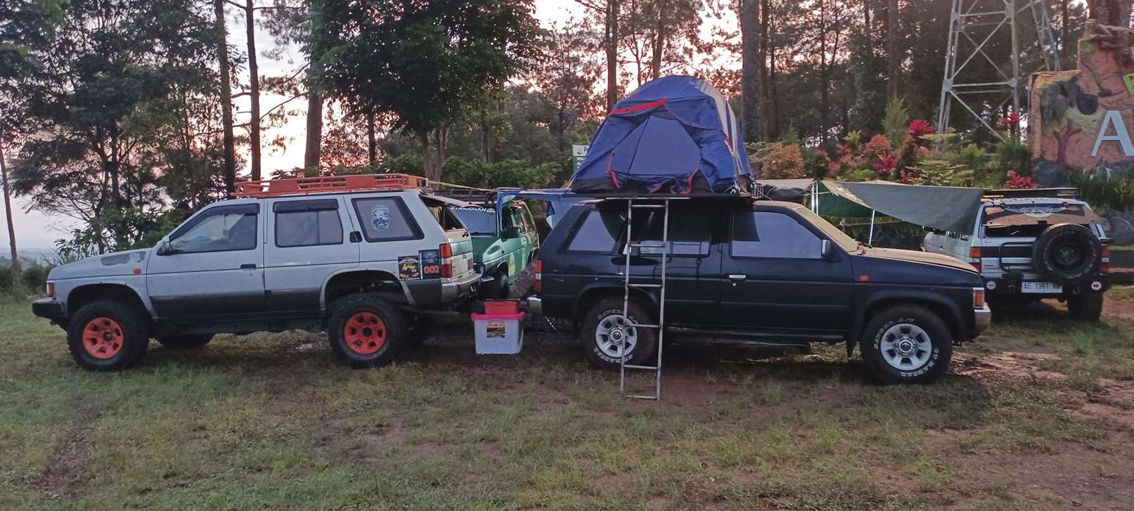 campervan at Alastuwo campground
