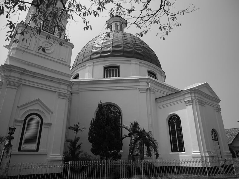 sejarah gereja blenduk