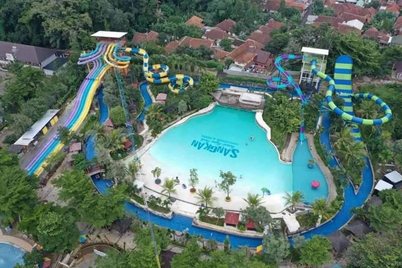 landscape sangkan resort aqua park